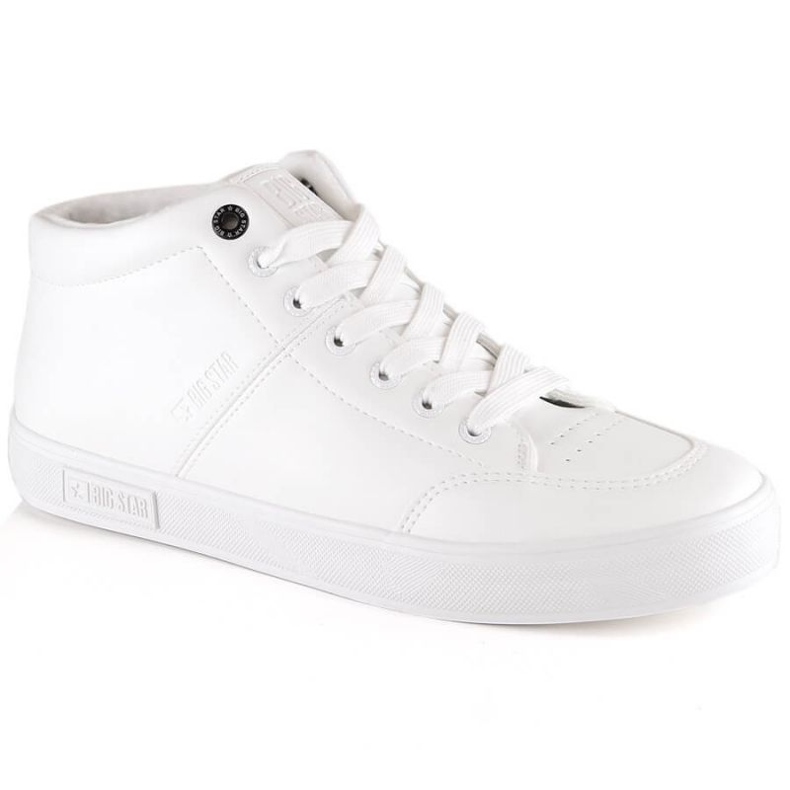 Pantofi sport Big Star M INT1895A alb izolați la glezne