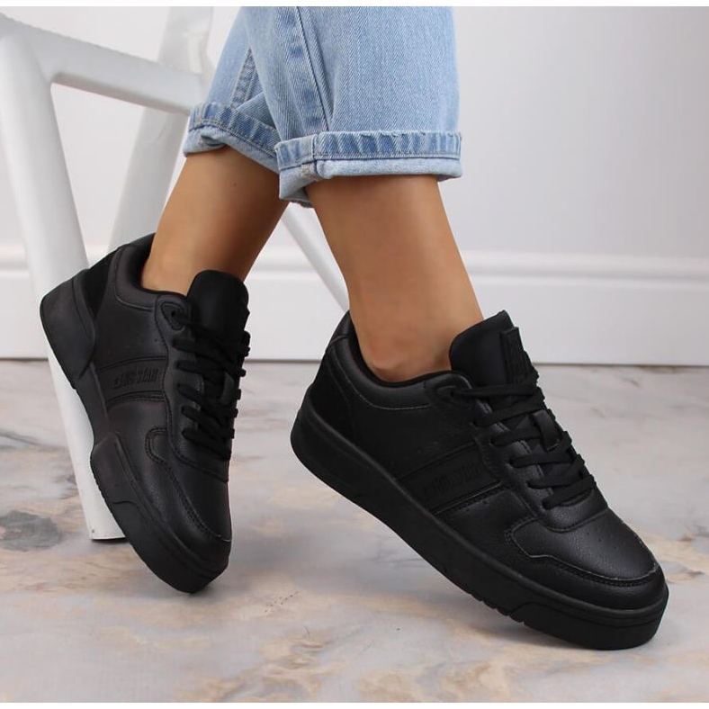 Pantofi sport Big Star W INT1896A negri negru