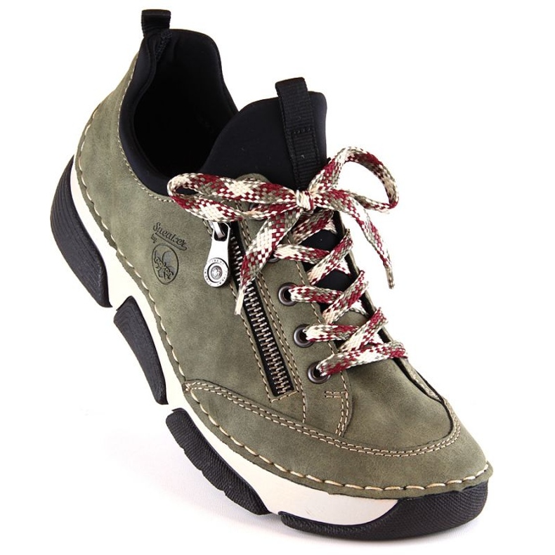 Pantofi Rieker confortabili W RKR610 verde