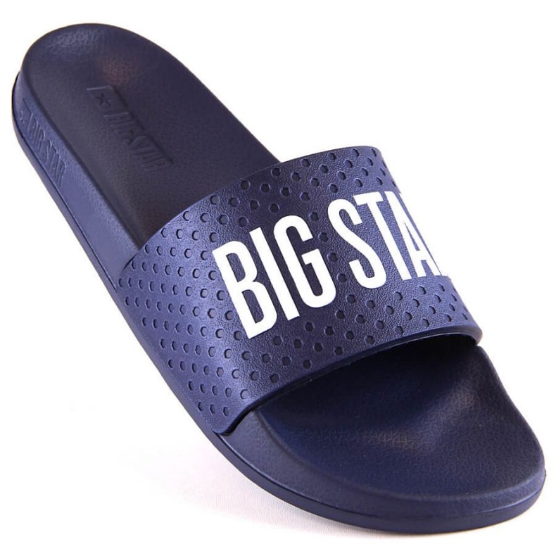 Papuci Big Star Jr din spuma INT1908C bleumarin