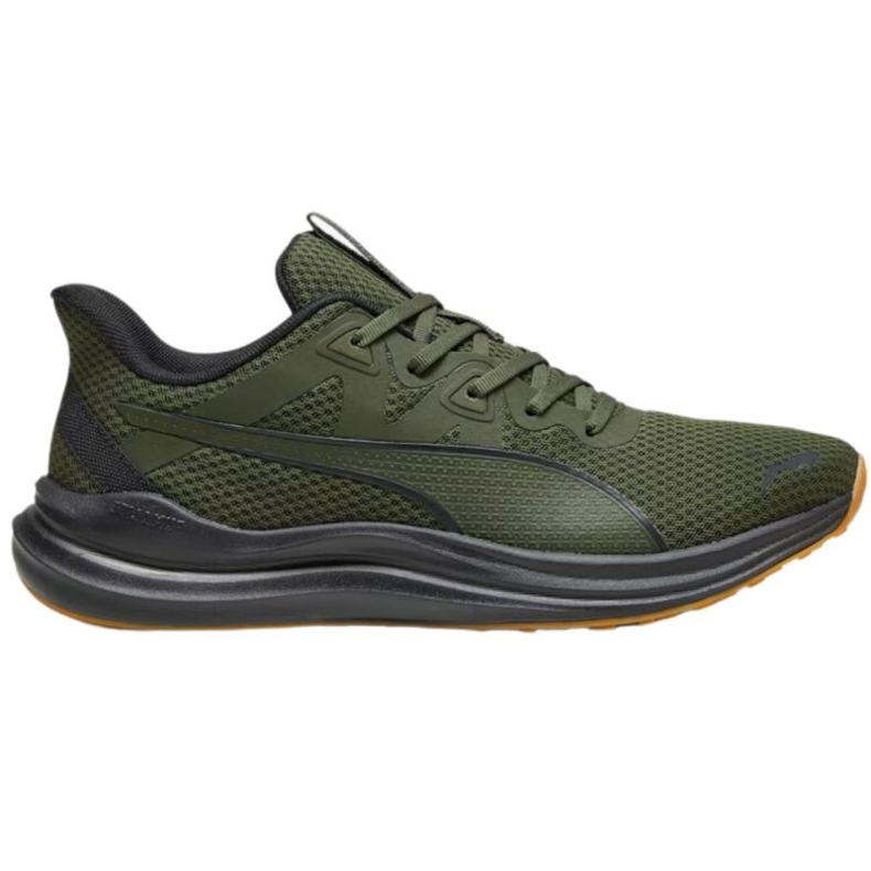 Pantofi de alergare Puma Reflect Lite M 378768 10 verde Pantofi de alergare Puma Reflect Lite M 378768 10 verde