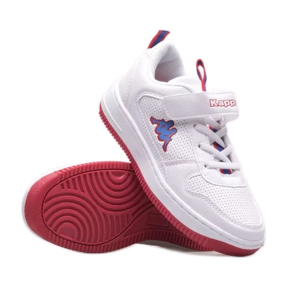 Pantofi Kappa Fogo K Jr 260989K-1020 alb Pantofi Kappa Fogo K Jr 260989K-1020 alb
