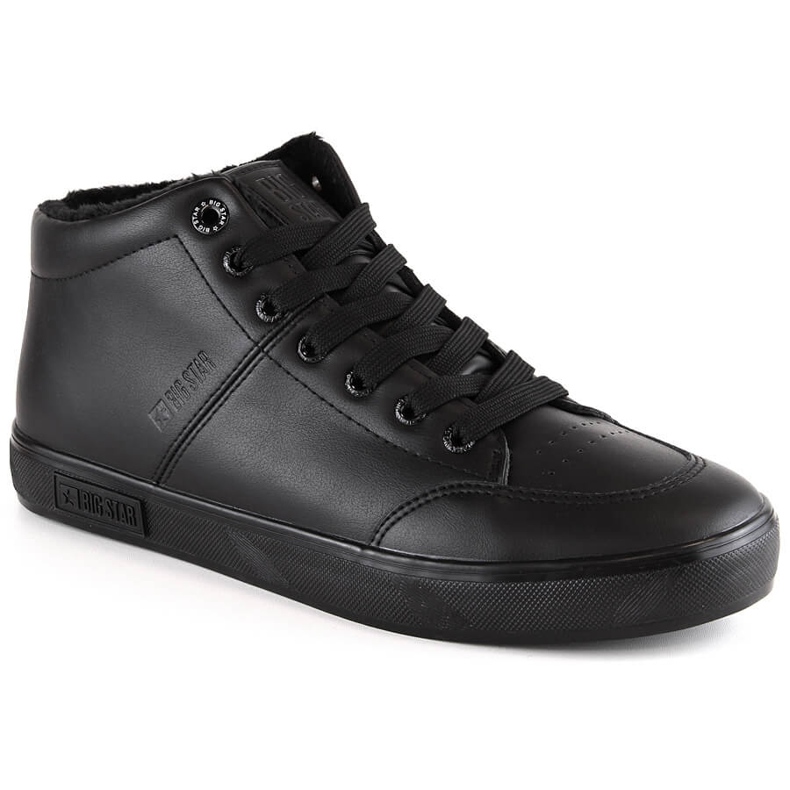 Pantofi sport pentru bărbați izolați pentru glezna neagră Big Star KK174348 negru