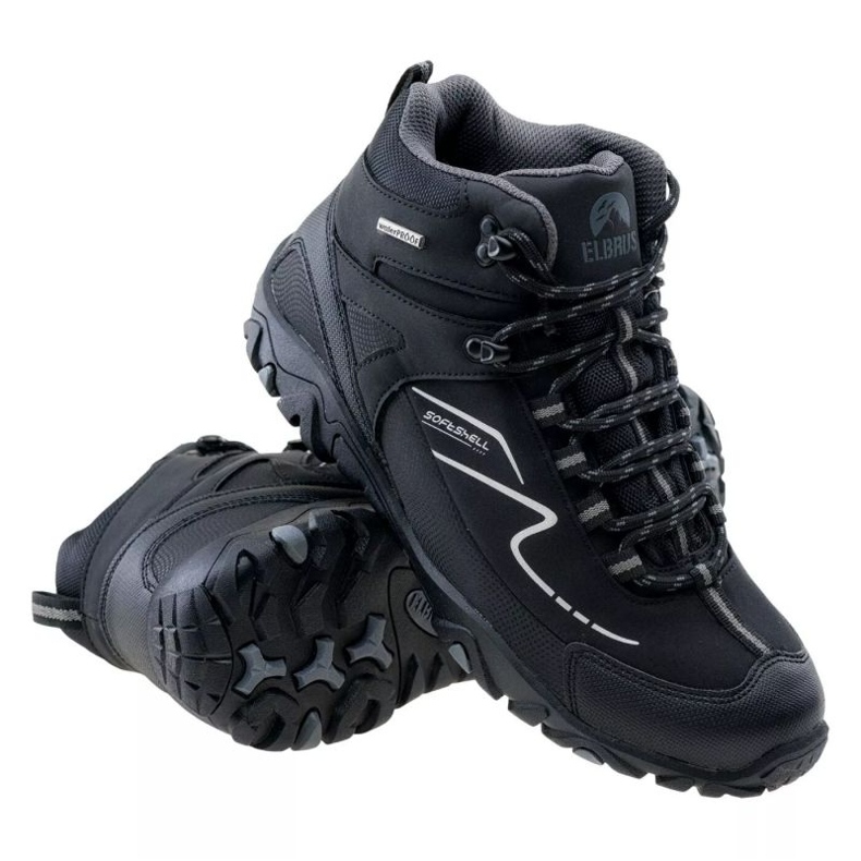 Pantofi Elbrus Maash Mid Wp M 92800210634 negru