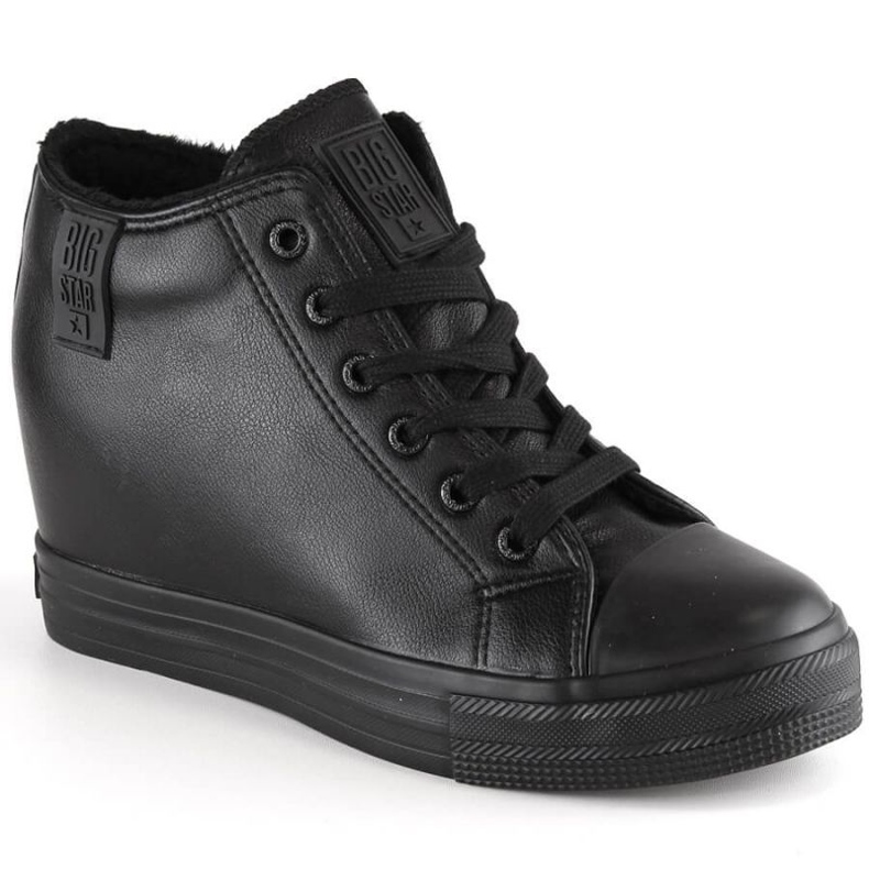 Pantofi sport izolați Big Star W INT1899A, negri negru