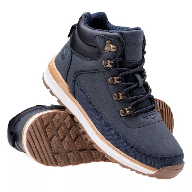 Pantofi Hi-Tec Herlen Mid Teen Jr 92800453294 albastru