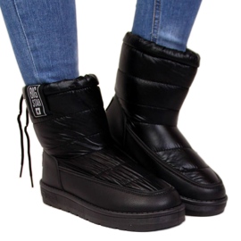Cizme de zapada Big Star W II274120 INT1589B negru Cizme de zapada Big Star W II274120 INT1589B negru