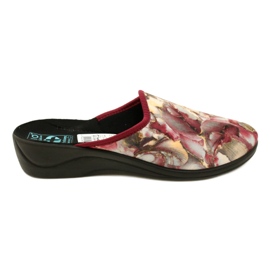 Papuci de damă 3D Adanex 28022 marmorat multicolor
