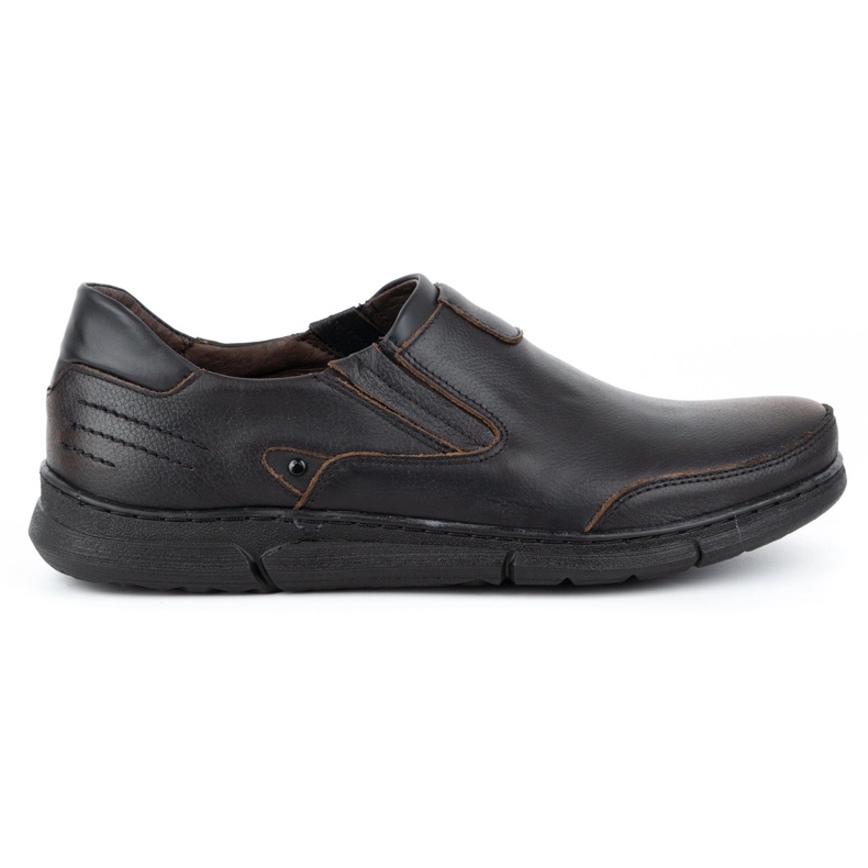 Polbut Mocasini slip-on pentru barbati J51 kabir negru