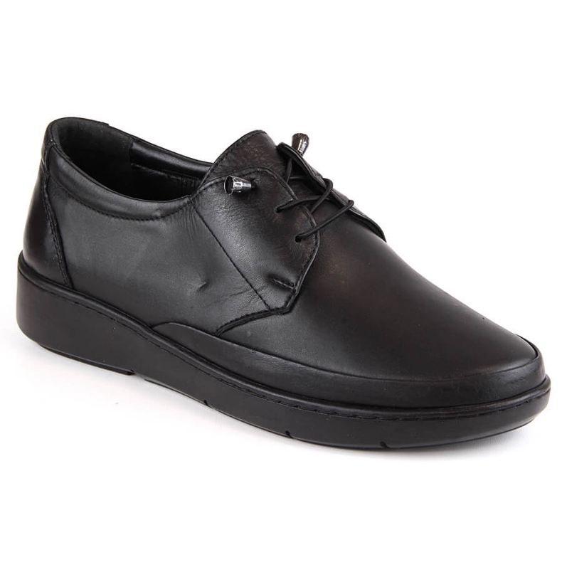 Pantofi slip-on damă din piele neagră T.Sokolski H7503 negru