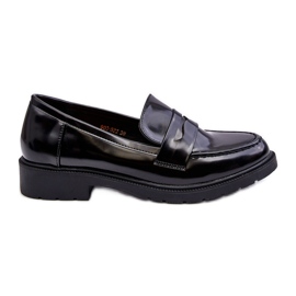 FG2 Mocasini clasici pentru dama Black Faradays negru FG2 Mocasini clasici pentru dama Black Faradays negru