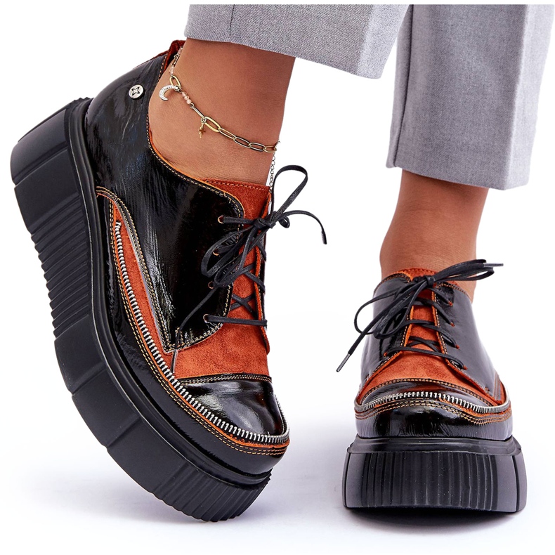 Pantofi din piele de damă Maciejka 50740-18 Negru Pantofi din piele de damă Maciejka 50740-18 Negru
