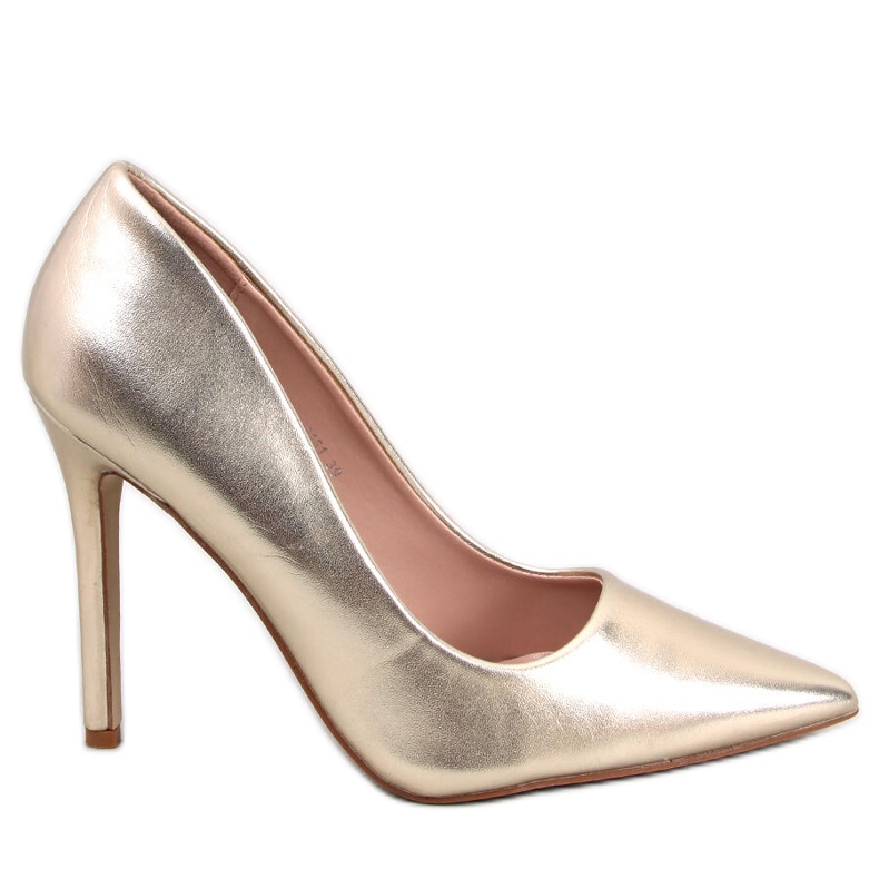 Pompe stiletto Carra Gold de aur