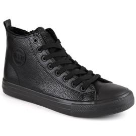 Adidași înalți izolați Big Star M INT1913 negri negru Adidași înalți izolați Big Star M INT1913 negri negru