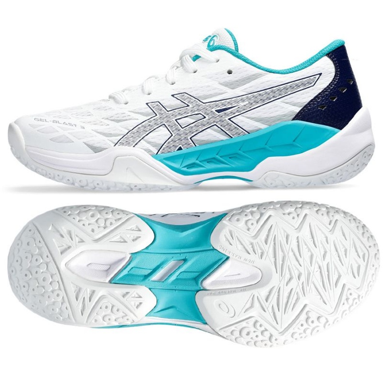Pantofi Asics GEL-Blast 3 Gs W 1074A035-100 alb alb Pantofi Asics GEL-Blast 3 Gs W 1074A035-100 alb alb