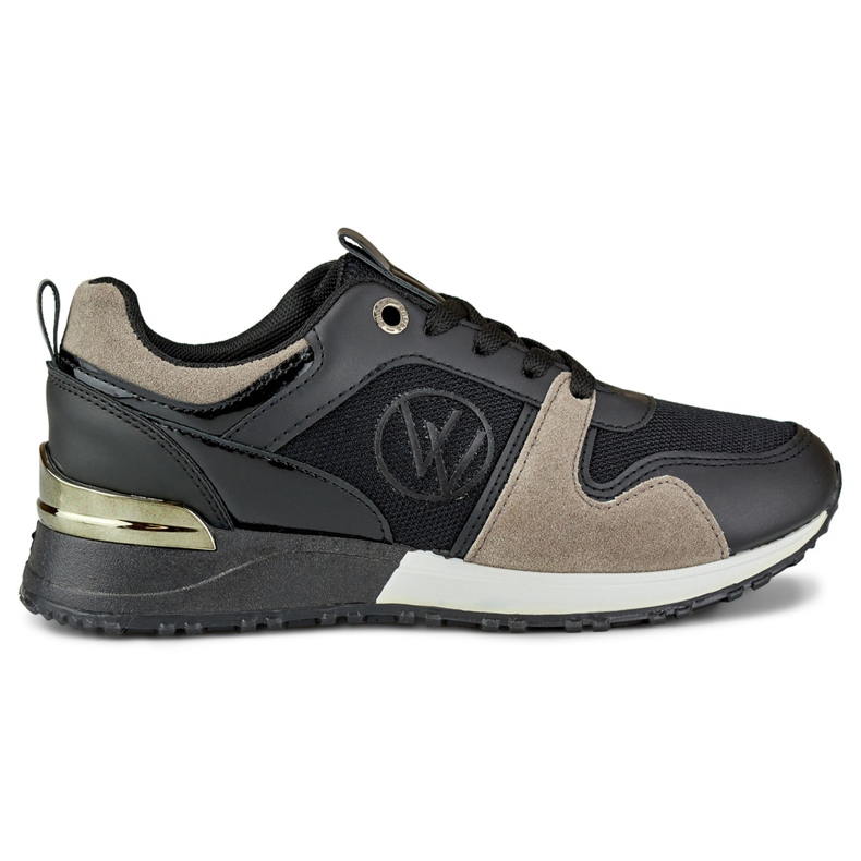 Tenisi negri la modă din jersey negru