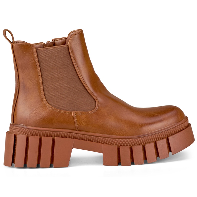 Cizme de lucru maro de dama Veris