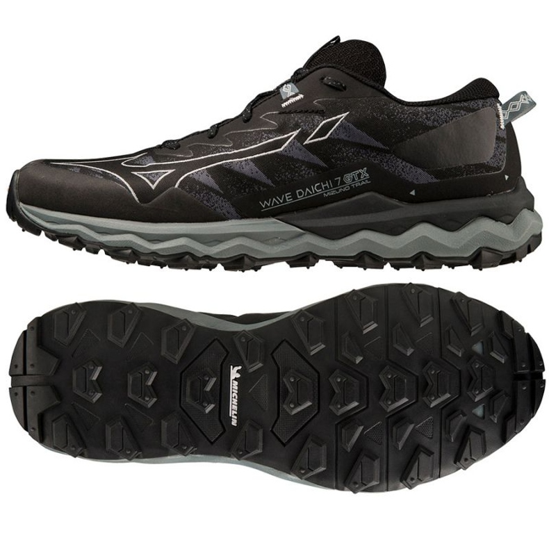 Pantofi alergare Mizuno Wave Daichi 7 Gtx M J1GJ225651 negru Pantofi alergare Mizuno Wave Daichi 7 Gtx M J1GJ225651 negru