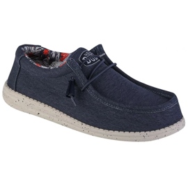 Hey Dude Hei Dude Wally Stretch Canvas M 40022-425 pantofi albastru