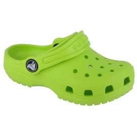 Papuci Crocs Classic Clog Kids T Jr 206990-3UH verde