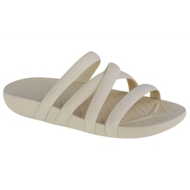 Sandale Crocs Splash cu bretele W 208217-2Y2 bej Sandale Crocs Splash cu bretele W 208217-2Y2 bej