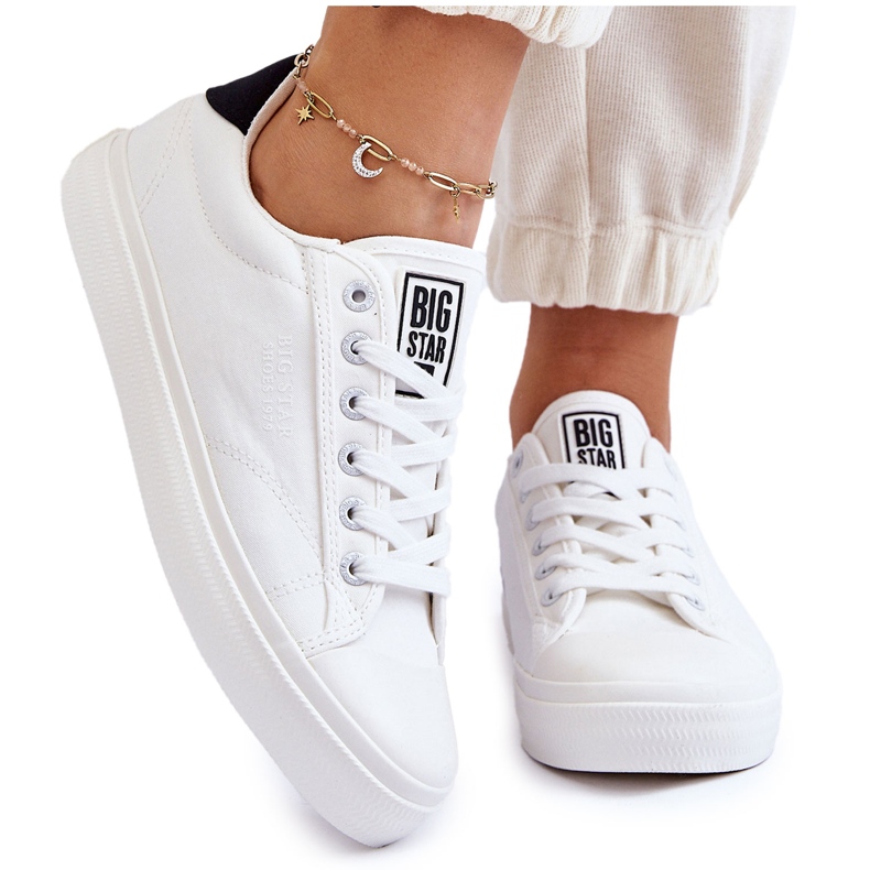 Tenisi Classic Low Big Star LL274091 Alb