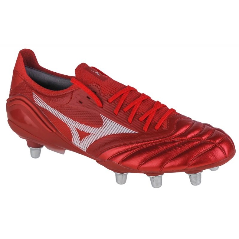 Pantofi Mizuno Morelia Neo Iii Beta Elite Si M P1GC229260 roșu portocale si rosii