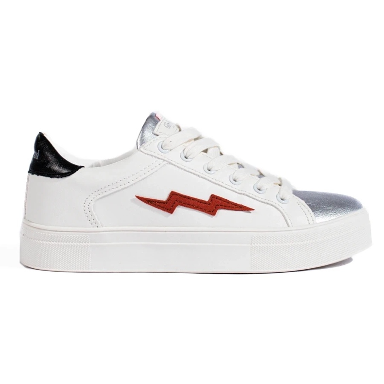 Tenisi albi de dama Shelovet