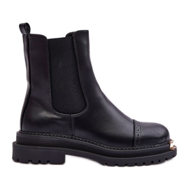 PG1 Cizme chelsea de damă negre Nialee negru PG1 Cizme chelsea de damă negre Nialee negru