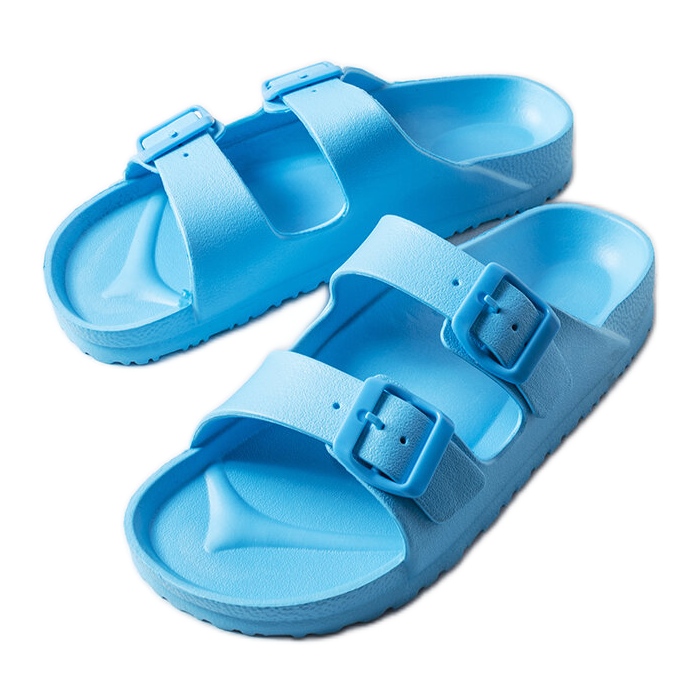 Inna Glisoare de cauciuc albastru cu catarame de la Eugene