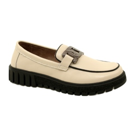Pantofi de dama eleganti din piele Filippo DP4728/23 BE bej