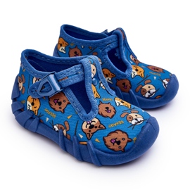 BEFADO S.A. Befado Animals Papuci Pantofi 110P478 Albastru BEFADO S.A. Befado Animals Papuci Pantofi 110P478 Albastru