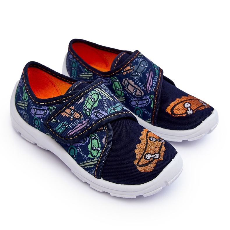 BEFADO S.A. Papuci de baieti Befado 974X503 Bleumarin albastru