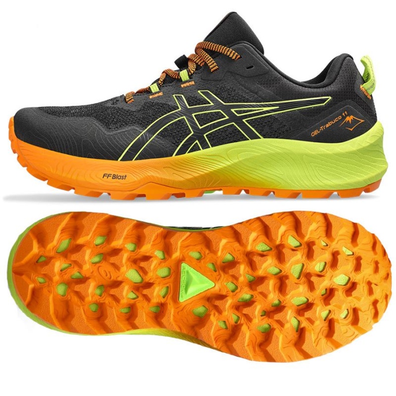Pantofi de alergare Asics Gel-Trabuco 11 M 1011B605 002 negru