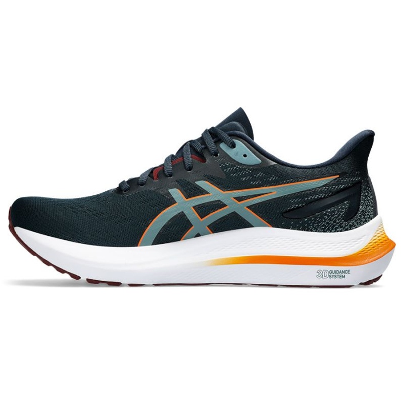 Pantofi de alergare Asics GT-2000 12 M 1011B691 401 French Blue verde