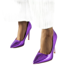 Inna Tocuri înalte Delis violet metalice Inna Tocuri înalte Delis violet metalice