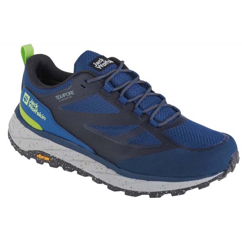 Pantofi Jack Wolfskin Terraventure Texapore Low M 4051621-1274 albastru Pantofi Jack Wolfskin Terraventure Texapore Low M 4051621-1274 albastru