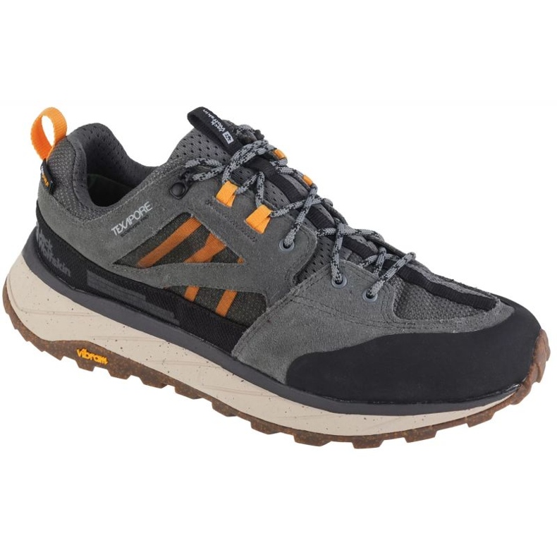 Jack Wolfskin Terraquest Texapore Low M 4056401-4143 pantofi gri Jack Wolfskin Terraquest Texapore Low M 4056401-4143 pantofi gri