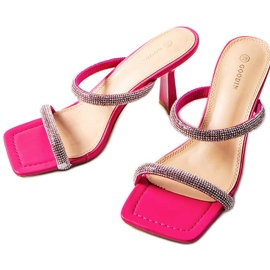 Inna Flip-flops Evelina roz cu toc înalt Inna Flip-flops Evelina roz cu toc înalt