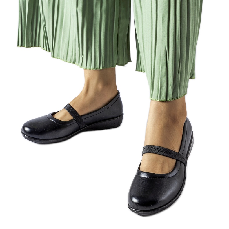 Balerini Black Oakland negru