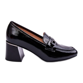 Vinceza Patent Toc Pompi Negri Idona negru