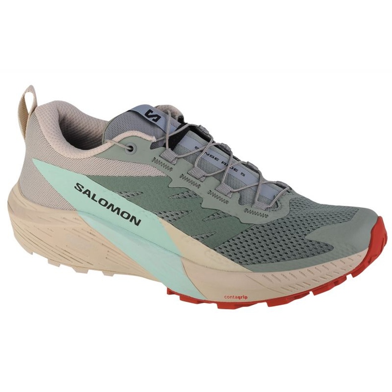 Pantofi sport pentru off-road Salomon Sense Ride 5 472123 verde