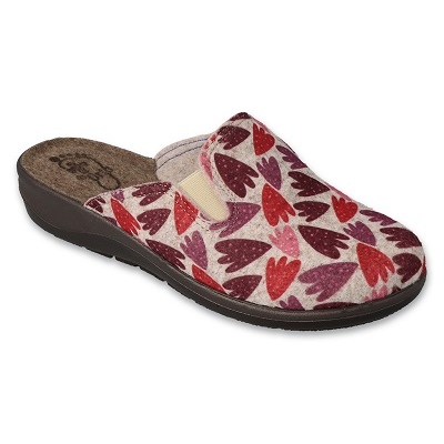 Dr.orto Befado Women 136d003 bej cu flori colorate