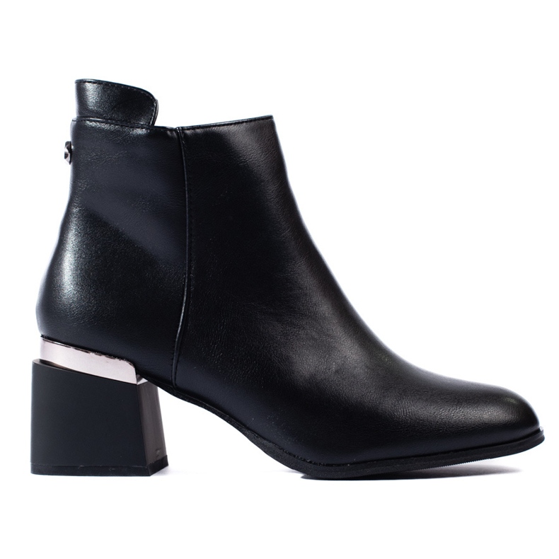 Botine de damă clasice negre Shelovet negru