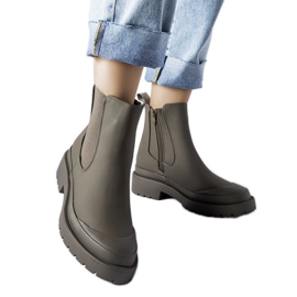 Cizme verzi de dama de la Detis verde