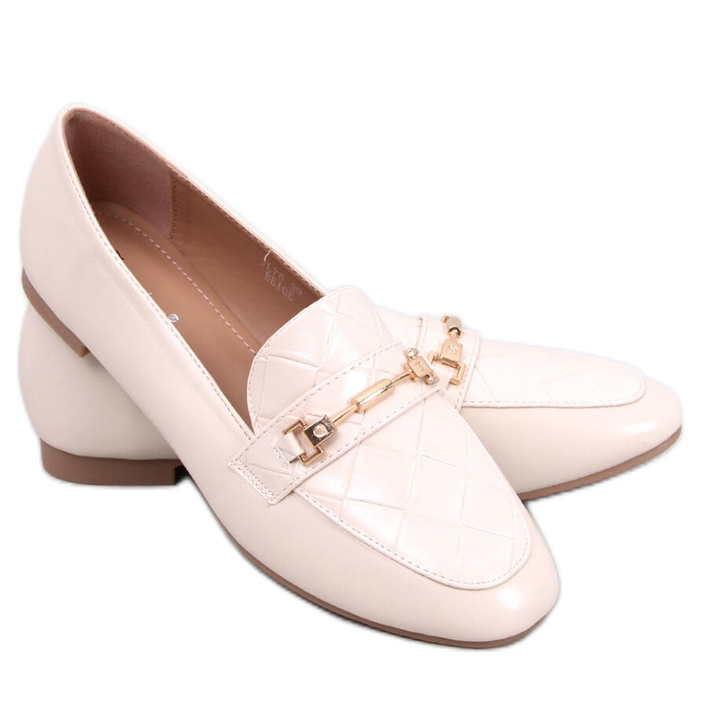 Mocasini de dama Jennie Beige bej
