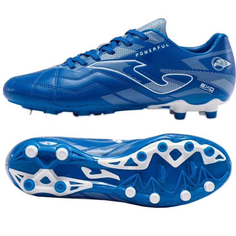 Pantofi de fotbal Joma Powerful 2304 Fg M POWW2304FG albastru