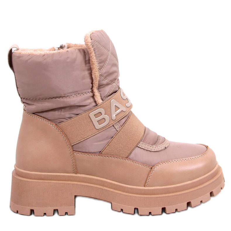 Cizme de zăpadă damă Little Khaki bej