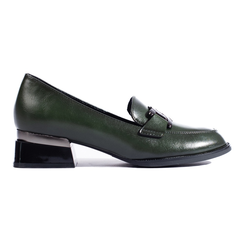 Pantofi Shelovet de dama verde inchis