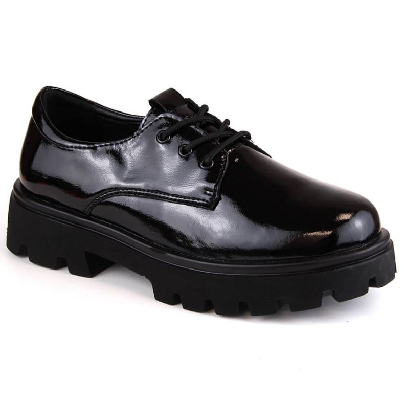 Filippo W PAW465 pantofi negri cu șireturi negru